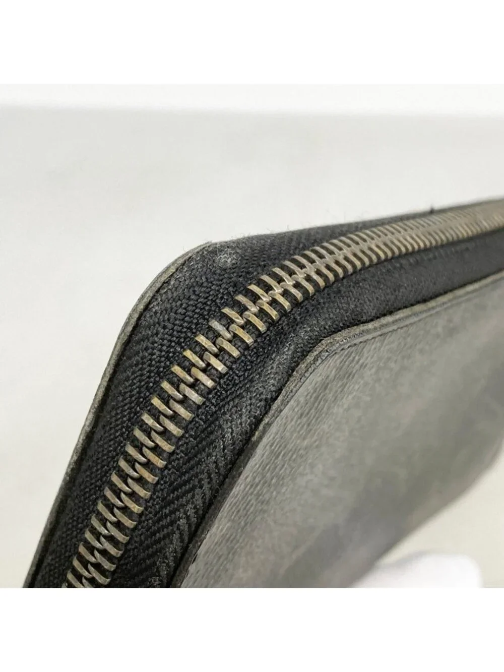 Louis Vuitton Wallet Monogram Eclipse Zippy Vertical Black